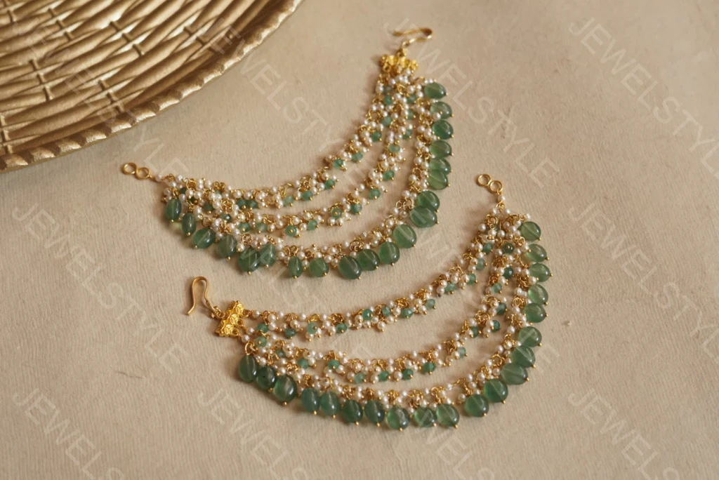 Beads Ear Chain (9-35)(already discounted)